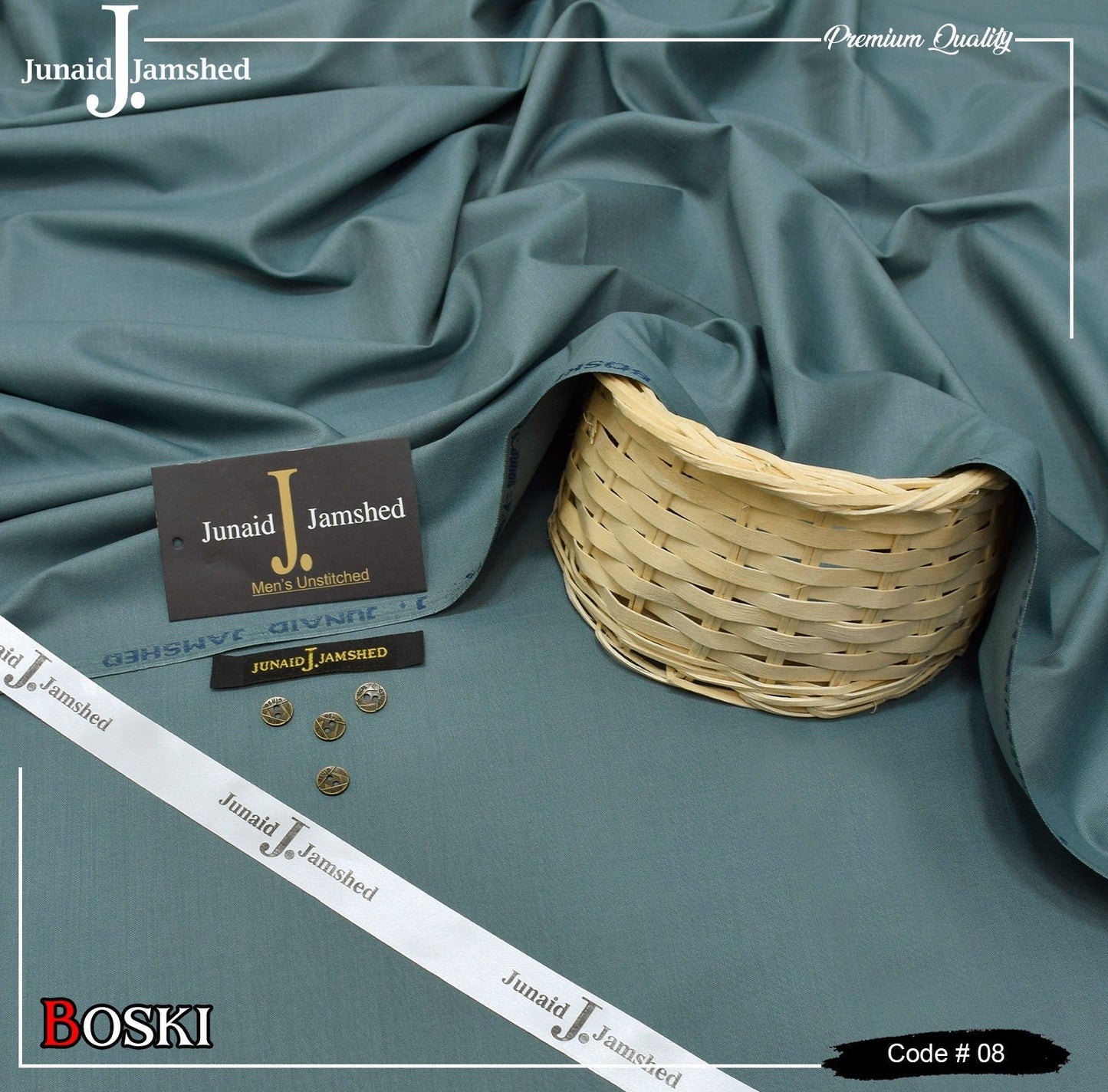 J. Junaid Jamshed wash and Wear Boski