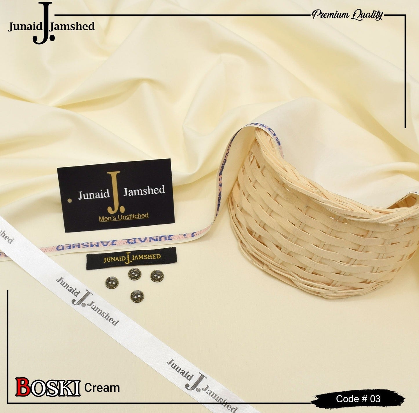 J. Junaid Jamshed Cream