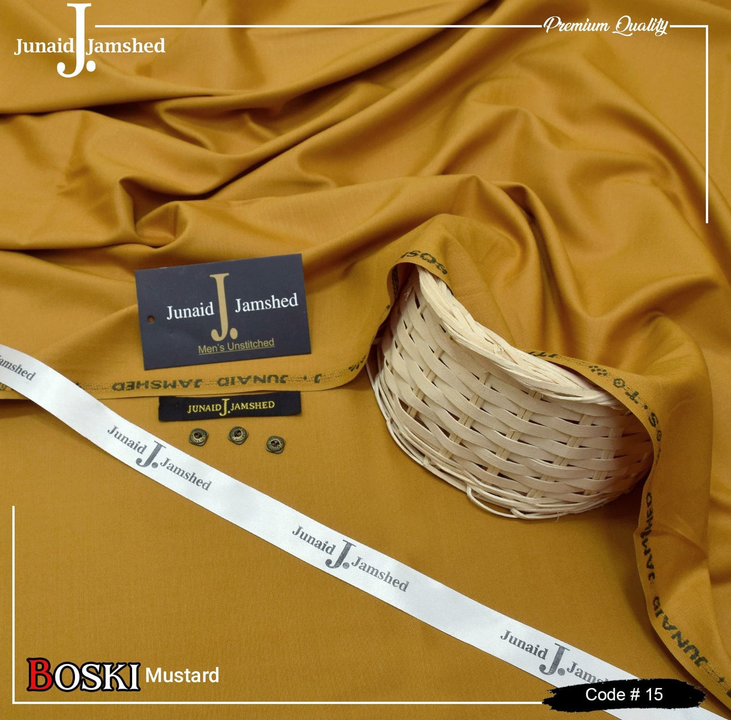 J. Junaid Jamshed mustard